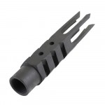 AR-10/LR-308 Extended Length 4" Zombie Slayer Muzzle Brake Packaged